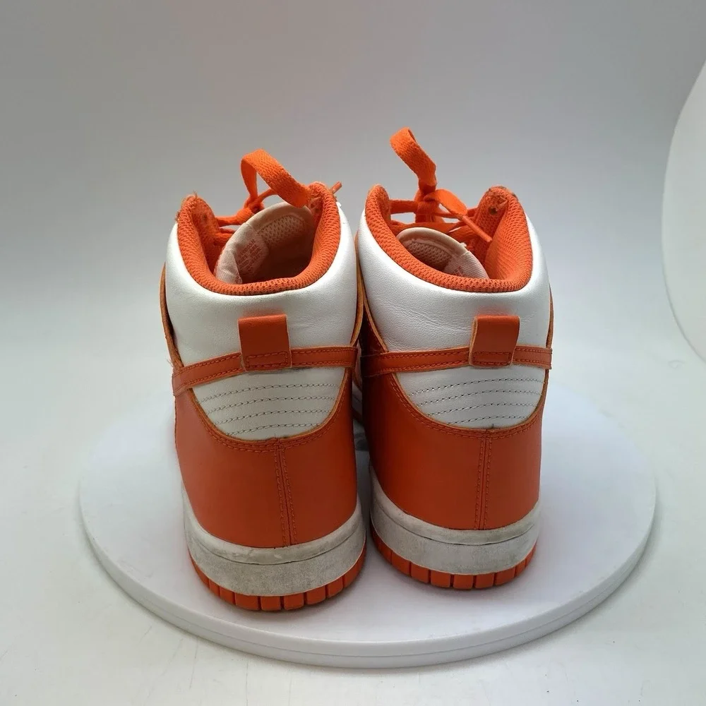 Nike Dunk High Shoes Youth 5.5Y Orange White DB2179-100 Athletic Causal Shoes